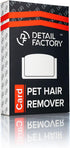 Detail Factory - Pet Hair Card - Perfect for Easily Removing Pet Hair from Automotive Carpet and Upholstery; Ergonomic Design; Durable Long lastin...