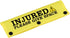 Funny Dog Leash Sleeve Injured Please Give Space Dog Leash Wrap Sleeve Alert Tag Pet Birthday Gift (Injured Please-YE Sleeve)...