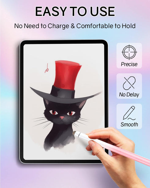 Stylus Pens for Touch Screens, 2 in 1 Universal Fine Point Stylus Pen for iPhone/iPad/Tablet/Android, Compatible with All Touch Screen Devices, 2 ...