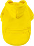 Jecikelon Pet Dog Cold Weather Coat with Pocket Winter Dog Hoodie Warm Puppy Clothes for Small Dogs Chihuahua Clothing (Small, Y02-Yellow)...