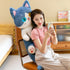 FANGYU Cute Plush Shark cat Toy, Cartoon Soft Stuffed Pillow Long Throw Sleeping Pillow,Shark Gifts for Kids (50cm/19.6in)...