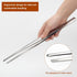 4 Pcs Kitchen Fine Tweezer Tongs, AHIER 12” and 10” Stainless Steel Food Tweezers Set, Long Food Chef Tweezers Cooking Tweezers for Surgical, Cook...