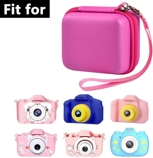 GWCASE Camera Case Compatible with Seckton for Goopow for Desuccus for Rindol for VATENIC for Rikum for GKTZ Kid Toy Video Camera. Kids Digital Ca...