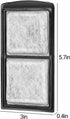 3PCS Aquarium Internal Filter Replacement Cartridge for IF01-B35, Fish Tank Filter Accessories...