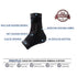 Adjustable Foot Socks, Ankle Brace Compression Support Sleeve with Silicone Gel, Arch Support - Boosts Recovery from Joint Pain, Sprain, Plantar F...
