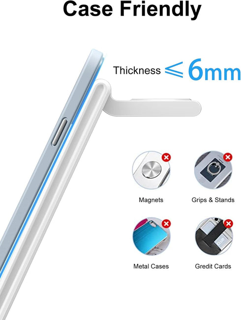 Wireless Charging Station, Foldable Charger Stand for iPhone 14/13/12/Pro/Plus/11/XS/XR/X/8/Samsung Galaxy, Wireless Charger 3 in 1 Compatible wit...