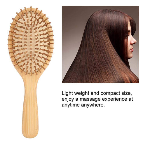 Massage Scalp Promote Blood Circulation Anti-Static Hair Comb, Wooden Hair Comb, Wooden Hair Brush Massage Comb for Hair Care Hairdressing Supplie...