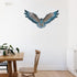Metal Wall Art Owl Eagle Wall Decor Metal Bird Outdoor Wall Decor Modern Hanging Wall Sculpture for Garden Fence Patio Porch Living Room Bedroom (...