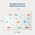 Wildkin 100% Cotton Kids Pillowcase – Soft, Breathable & Standard Size (20x30) - Jurassic Dinosaurs...