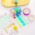 6 Rolls Rhythmic Gymnastics Decoration Holographic Prismatic Glitter Tape Hoops Sticker Color Waterproof Tape Sticker, Each 5M...