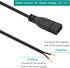 USB C Connector DIY Solderable 2 Wire Power Supply Extension Cable Charger Connector Plug 2 Pin Line for PCB USB to DIP Adapter for Arduino, LED S...