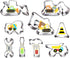 Construction Cookie Cutter Set-3 Inches-9 Piece- Excavator Digger Bulldozer Dump Truck Hammer Wrench Construction Tools Cutters Molds for Kids Con...