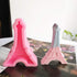Paris Eiffel Tower Silicone Mold, 3D Chocolate Fondant Mold for DIY Cake Decorating, Mini Soap Resin Polymer Clay Mould...