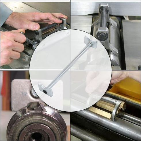 Portable Planer Knife Setting Gauge Jointer Planer Knife Setting Jig Planer Knife Depth Adjustment Gauge Setter Woodworking Tool-for 12in Planer...