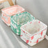Foldable Storage Basket - Set of 6 Small Collapsible Canvas Containers Organizers with Handle for Home Decor or Storing Toys, Keys, Sundries, Litt...