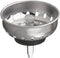 Plumb Pak PP820-22 PlumPak Replacement Sink Basket Strainer With Fixed Post And Stopper, Stainless Steel, No Size, Stainless-Steel...