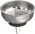 Plumb Pak PP820-22 PlumPak Replacement Sink Basket Strainer With Fixed Post And Stopper, Stainless Steel, No Size, Stainless-Steel...