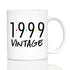 Vintage 1999 - Fun 25th Birthday Coffee Mug Gifts for Men & Women Turning 25 - Retro Coffee Cups - 11oz White Ceramic Mug...