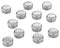 American Metalcraft TOPPNS1 Salt and Pepper Replacement Top for Glass Shake (Fits Model PNS24), One Dozen,Silver...