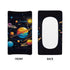 Stretch Ultra Soft Changing Pad Cover Breathable Cozy Changing Table Sheets Cosmic Galaxy Planet Patterns for Baby Boys Girls Fit 32" x 16" Contou...