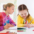 AUAUY 6PCS 2 in 1 Ballpoint Pens and Infinity Pencil, Inkless Pencil, No Sharpening Pencil, Reusable Everlasting Pencil with 6 Replaceable Nib and...