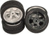ShareGoo OD 2.55" RC 12mm Hex Plastics Wheel Rims & Rubber Tires Tyre for RC 1/10 On-Road Touring Racing Drift Car...