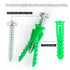 Drywall Anchors and Screws Kit 159Pcs, Plastic Wall Anchors Assortment Kit with 3Pcs Drill Bit for Drywall(#6,#8,#10,#14)...