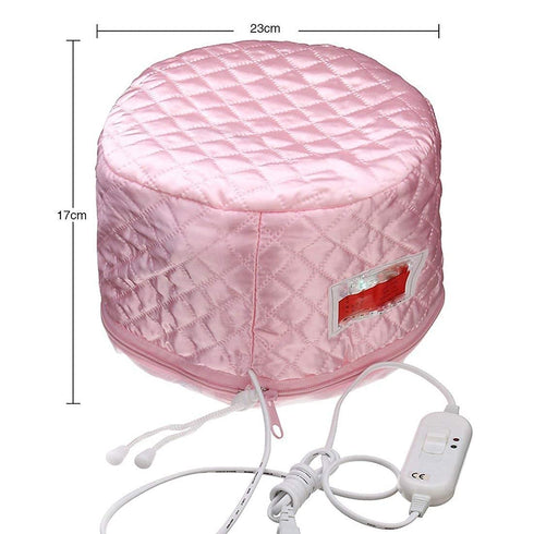 MELVIS Hair Care Thermal Head Spa Cap Treatment with Beauty Steamer Nourishing Heating Cap, Spa Cap For Hair, Spa Cap Steamer For Women (PINK)...