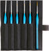 BOSOBO Miniature Paint Brushes Detail Set, 6 Pcs Fine Tipped Small Artist Paintbrushes for Acrylic Oil Watercolor Painting, Rock, Micro Model, Nai...