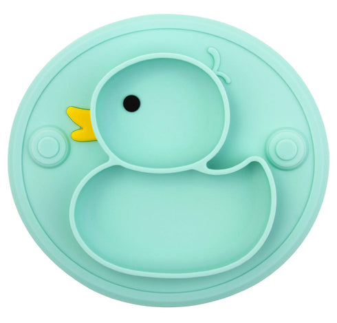 Silicone Detachable Toddler Meal Tray - Portable Non-Slip Suction Cup for Kids Babies and Kids1...