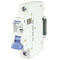 ASI AC Miniature Circuit Breaker - 1 Pole DIN Rail Mount 25 Amp 240 Volt Unit with Shock-Proof Terminations, Trip Curve C, L1 and Neutral Circuits...
