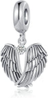 Guardian Angel Spread Wings and Soar Charm Compatible with Pandora Charms Bracelets...