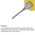 uxcell Micro PCB Drill Bit Set, 1/8" Shank 0.85mm Solid Tungsten Carbide CNC Engraving Print Circuit Board Drill Bits Rotary Tool 10pcs...