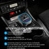 Bluetooth Adapter for Car, Wireless FM Radio Transmitter, Handsfree Call Car Charger,& Audio Receiver, MP3 Music Player,Fast Car Charger?Dual USB ...