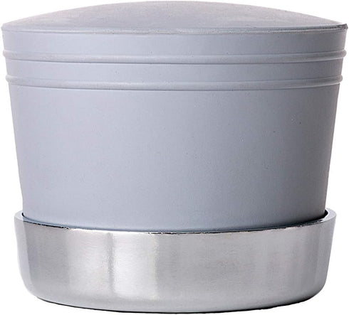 E-Z 2CAP Rubber Flooring Mallet Cap with Steel Retention Ring: A Grey, Non-Marring Rubber Replacement Mallet Cap for Unfinished and Pre-Finished H...