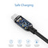 SOOPII 100W 4ft USB C to USB C Cable Fast Charge, Nylon Braided Cable with LED Display for lPhone 15/15 Pro/15 Plus/15 Pro Max,lPad Air,MacBook Pr...