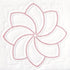 Jack Dempsey XX Pinwheel 18" Quilt Blocks, King, White...