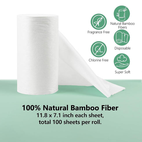 ALVABABY Diaper Liner for Baby Cloth Diapers 11.8x7.1 Inch Natural Soft Disposable Diaper Liners Fragrance Free Chlorine Free 100 Sheets...