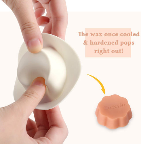 2Pcs Wax Melt Warmer Liners Reusable Silicone Leakproof Wax Liner Wax Warmer Popper Liner Wax Tray for Scented Wax Electric Wax Warmers, Plug in C...
