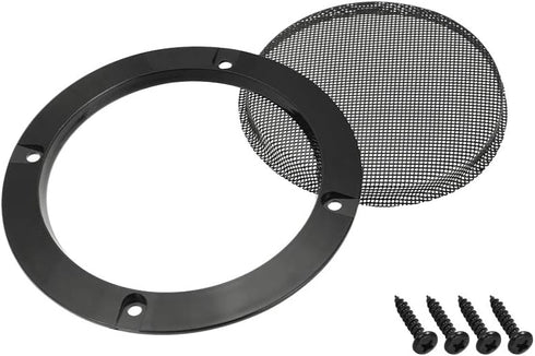 uxcell 3" Speaker Grill Mesh Decorative Circle Woofer Guard Protector Cover Accessories Black...