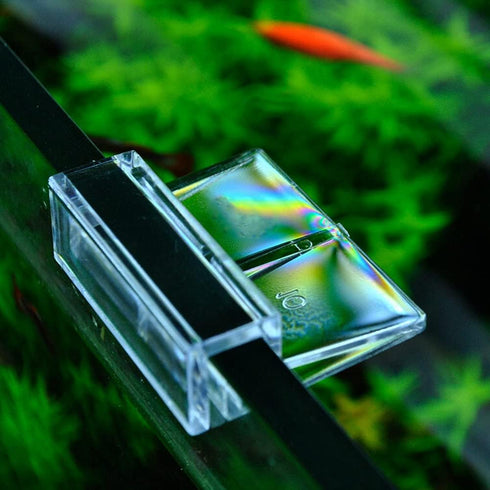 6 Pieces Acrylic Transparent Fish Tank Glass Cover Clip Glass Cover Support Holders Lid Support Holder for Rimless Aquarium Fish Tank (6 mm)...
