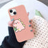 JOYLAND Dinosaur Couple Phone Case for iPhone 13,Pink Liquid Silicone Couple Phone Case Luxury Girly Case,Funny Soft Gel Rubber Full-Body Protecti...
