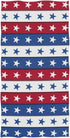 Naanle Stylish Independence Day USA 4th of July Stars Stripes Soft Large Hand Towels for Bathroom, Hotel, Gym and Spa (16" x 30",Blue Red)...