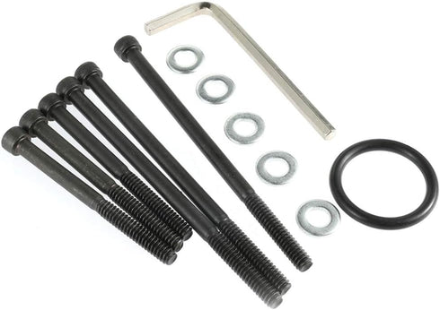 DEF 14010 Deep Transmission Pan Filter Extender Fits A518, A618 and A727 Transmissions Replacement for1997 Ram 1500,2006 Ram 3500 (silver)...