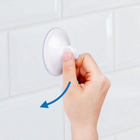Suction Cup Hooks, Pack of 12 - Locking System - Extra Strong Vacuum Suction Power - Ideal Kitchen or Bathroom Hangers - For Towels, Bathrobes, Co...