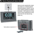 DreamSky Digital Alarm Clock with Battery Backup, 5 Inch Large Display, Auto Set Clock, USB Charging Ports, 12/24H...