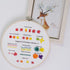 Fanryn Embroidery Kit for Beginners Beginner Embroidery Stitch Practice Kit, 3 Sets Embroidery Kit to Learn 35 Different Stitches for Craft Lover ...