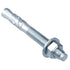 1/4 x 3-3/4'' Wedge Anchor, 1/4 Inch Diameter for Concrete, 5 PCs Heavy Duty Zinc Plated Concrete Wall Anchor...