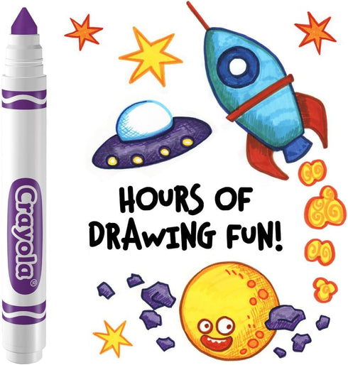 Crayola Washable Markers - Violet Purple (12ct), Kids Broad Line Markers, Bulk Markers for Classrooms & Teachers...