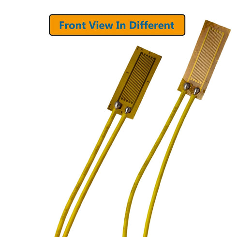 Strain Gauge, 120ohm Foil Strain Gauge Sensor, 10AA Load Cell Pressure Resistance Strain Gauge, Linear Strain Gages (Grid Size: 10 x3mm, 2 Pieces)...